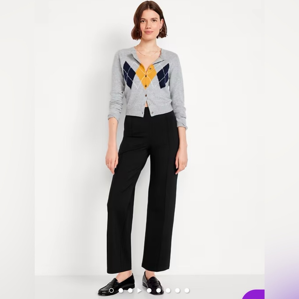NWT Women’s Extra High-Waited Stevie Straight Pants, Size S Petite